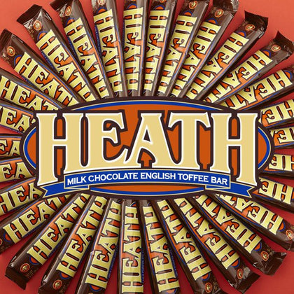 HEATH Milk Chocolate English Toffee Candy, 1.4 oz, Cont. 6