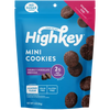 HighKey Sugar Free Cookies, Keto Snacks, Gluten-Free, Double Chocolate Brownie