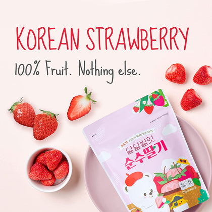 [Jeollanamdo Foods] Dried Strawberry Chips