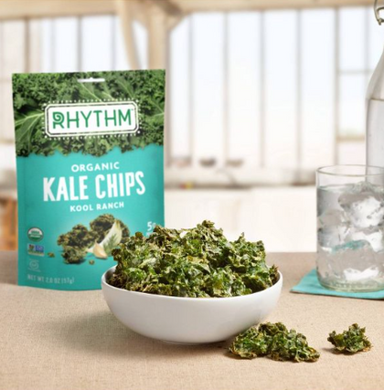 Rhythm Organic Vegan Superfoods Kool Ranch Kale Chips - 2oz