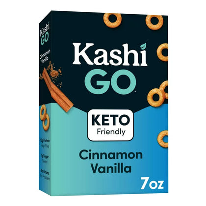 Kashi GO Breakfast Cereal, Cinnamon Vanilla, 7 Oz, Box