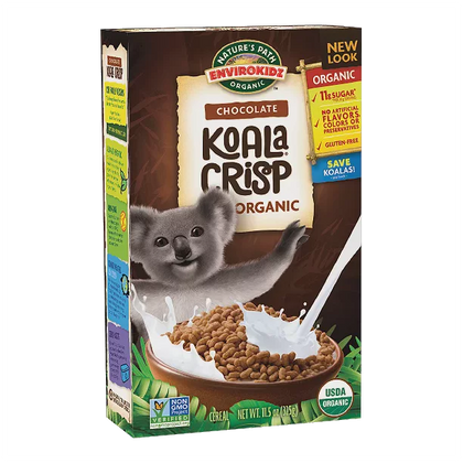 Nature's Path Organic, EnviroKidz Koala Crisp Cereal, Chocolate, 23.8 oz