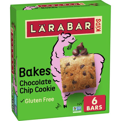 Larabar Kids Chocolate Chip Cookie - Gluten Free Bar, 0.96 oz Bars, (6) Barras
