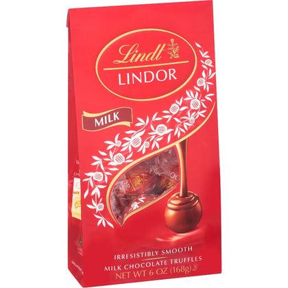 Lindt Lindor Milk Chocolate Truffles - 6oz