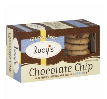 Lucy's Gluten Free Chocolate Chip Cookies