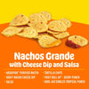 Lunchables Uploaded Nachos Grande with Cheese Dip and Salsa Meal Kit with Tortilla Chips, Fruit Roll-Ups Sour Berry Punch, Agua Absopure y Kool-Aid Tropical Punch, Caja de 13.92 oz
