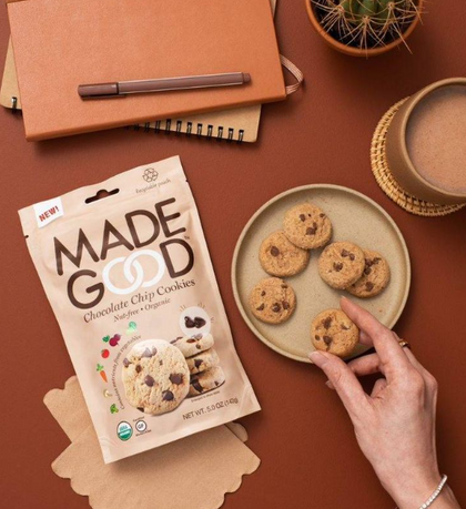 MadeGood Organic Gluten Free Chocolate Chip Cookies  - 5oz