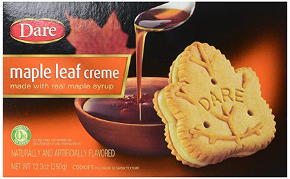 Dare Cookies, Maple Leaf Creme, 12,3 oz