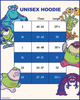 Monsters, Inc. Sudadera Personajes Hoodie