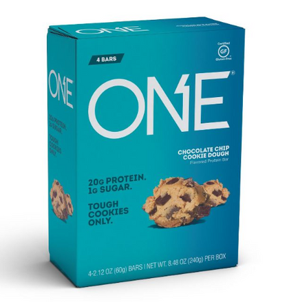 ONE Bar Nutrition Protein Bar - Chocolate Chip Cookie Dough