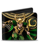 Loki Cartera Caricatura Marvel