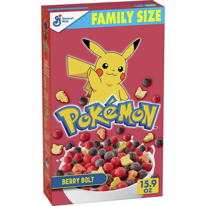 Pokémon Breakfast Cereal, Berry Bolt, 15.9 oz
