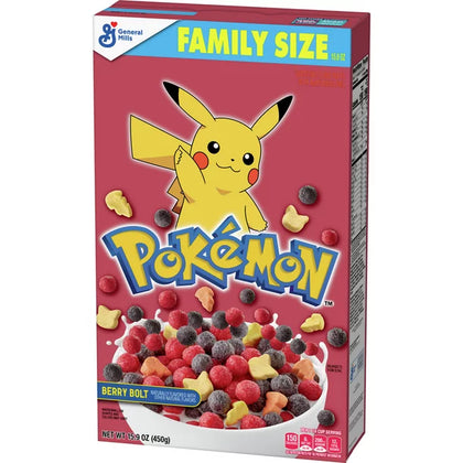 Pokémon Breakfast Cereal, Berry Bolt, 15.9 oz
