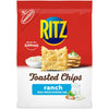 RITZ Toasted Chips Ranch Crackers, 8.1 oz