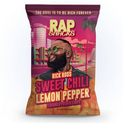 Rap Snacks Sweet Chili Lemon Pepper - Rick Ross - 2.5oz