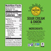 The Good Crisp Company Sour Cream And Onion, Potatos Crips, 5.6 Oz