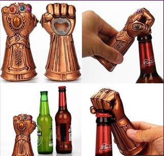 Thanos Infinity War Destapador de Botellas