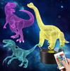 Lampara Holografica Dinosaurio 3pcs