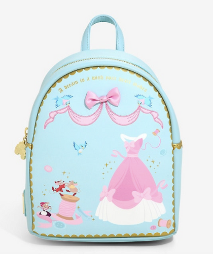 Cenicienta Mochila Azul Cielo Disney