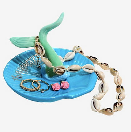 La Sirenita Joyero Ariel Sirena Azul