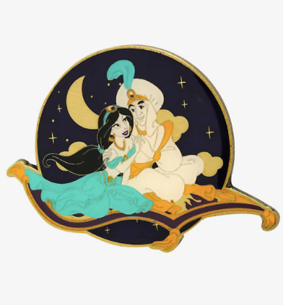 Aladdin y Jasmine Pin Disney