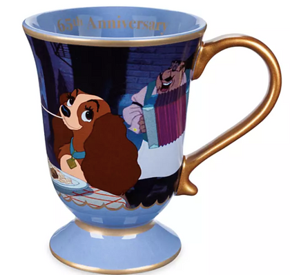 Taza La Dama Y El Vagabundo 65th Aniversario Disney