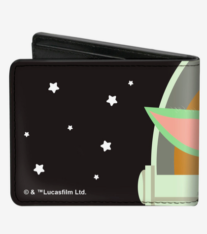 The Mandalorian Cartera Baby Yoda The Child Negra