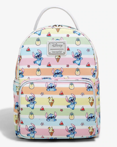 Lilo & Stitch Mochila Stitch Frutas Arcoiris