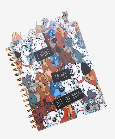 Cuaderno Perritos Disney Libreta