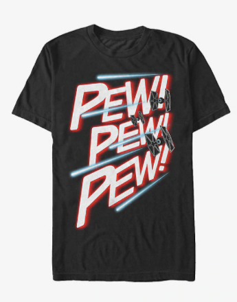 Star Wars Camisa Pelea Pew Pew