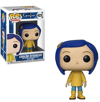 Coraline Funko Impermeable Amarillo