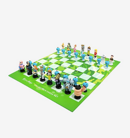 Rick y Morty Juego de Ajedrez