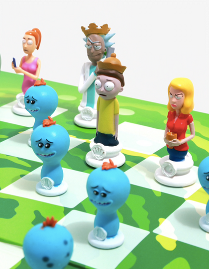 Rick y Morty Juego de Ajedrez
