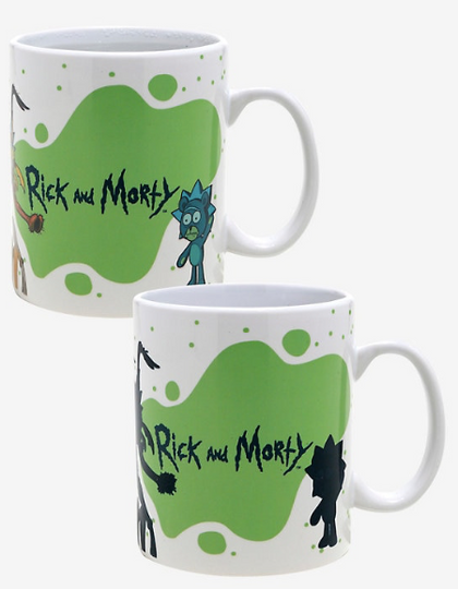 Rick y Morty Taza Reveladora de Calor
