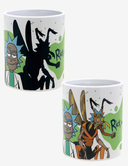 Rick y Morty Taza Reveladora de Calor