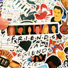 Friends Set de Calcamonias Stickers