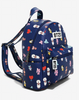 Mochila BT21 Bts Azul Allover
