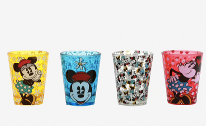 Mickey Mouse Set de Vasos Tipo Shot Minnie Disney