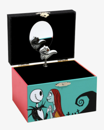 Caja Musical Extraño Mundo De Jack Joyero Cajita