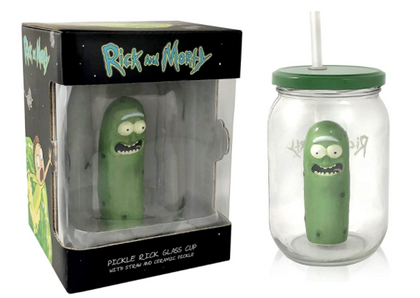 Rick y Morty Termo Mason Jar PRE-ORDEN
