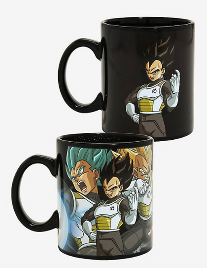 Dragon Ball Taza Cambiante Calor