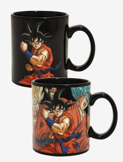Dragon Ball Taza Cambiante Calor