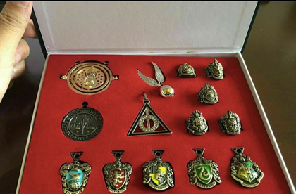 Harry Potter Caja de Joyería Mixto #2 Collares y Anillos