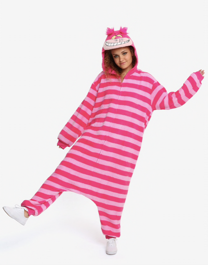 Alicia En El Pais De Las Maravillas Pijama Kigurumi Gato Chesire