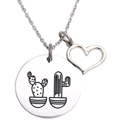 Collar Cactus We Stick Together
