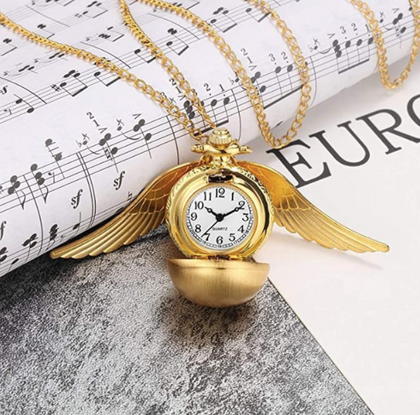Harry Potter Collar Reloj Golden Snitch