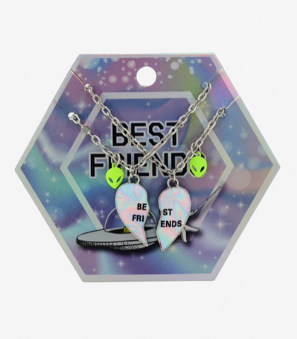 Collar Alien Best Friends Mejores Amigas Holgorafico