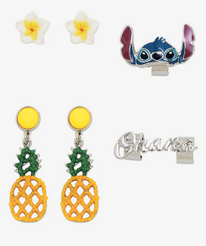 Lilo & Stitch Aretes Ear Cuff Verano