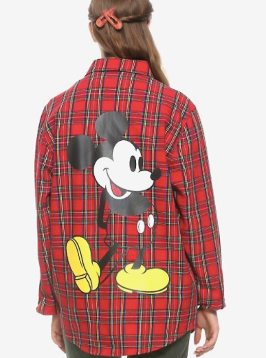 Mickey Mouse Camisa Cuadritos Disney