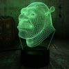 Shrek Lampara Holografica